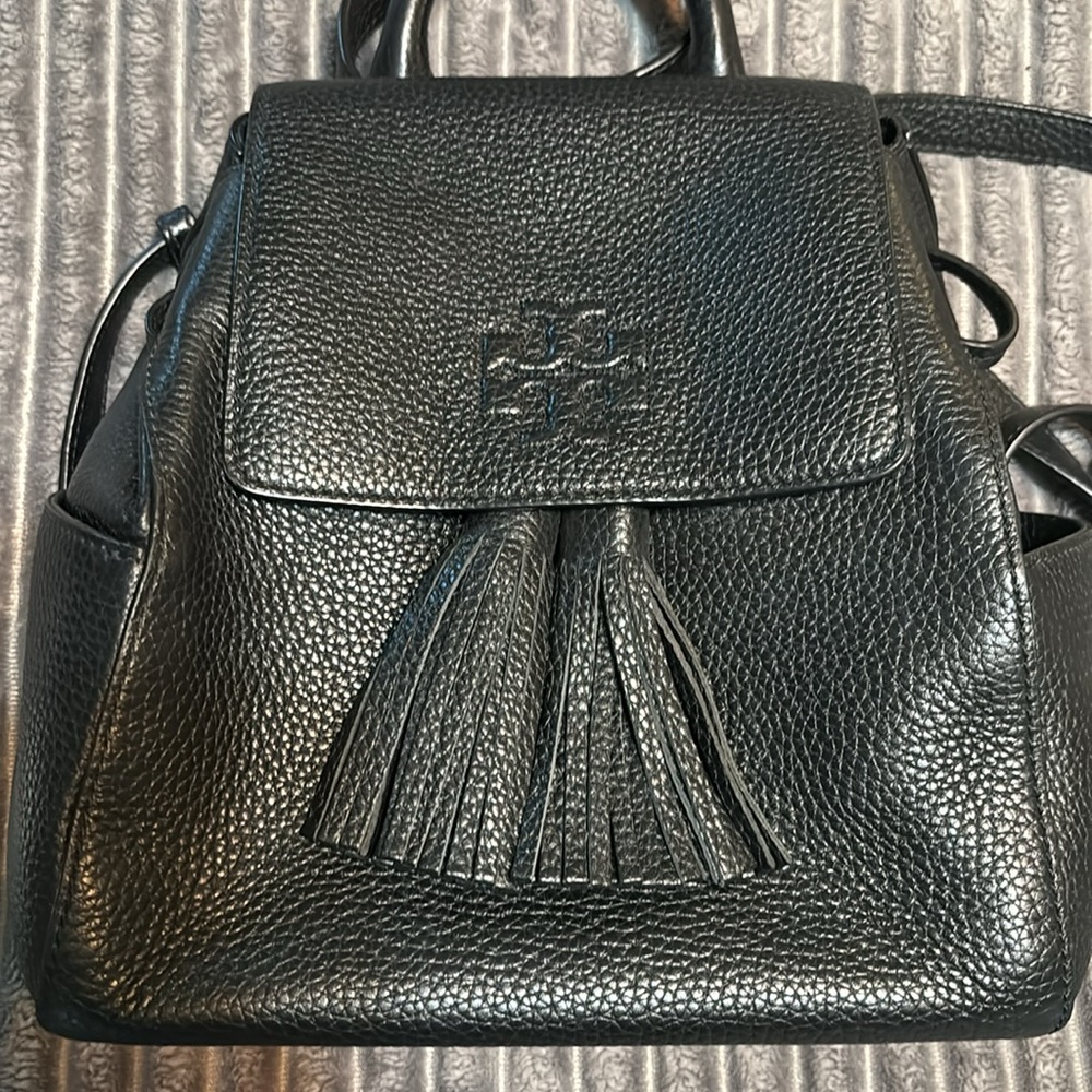 Tory Burch small backpack. Dust bag included.